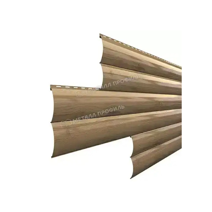 Металлический сайдинг Woodstock Металл-Профиль ECOSTEEL Сосна 28х330